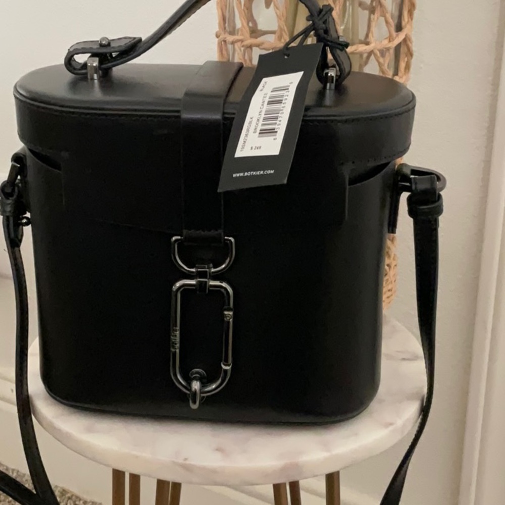 Botkier Black Boxy Crossbody Bag